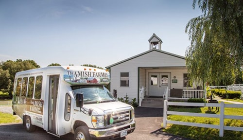 amish farm house school